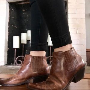 Matisse leather bootie